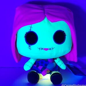 🎃 SALLY 🧟‍♀️ Blacklight Funko Pop! Plush  Nightmare Before Christmas NBC NWT